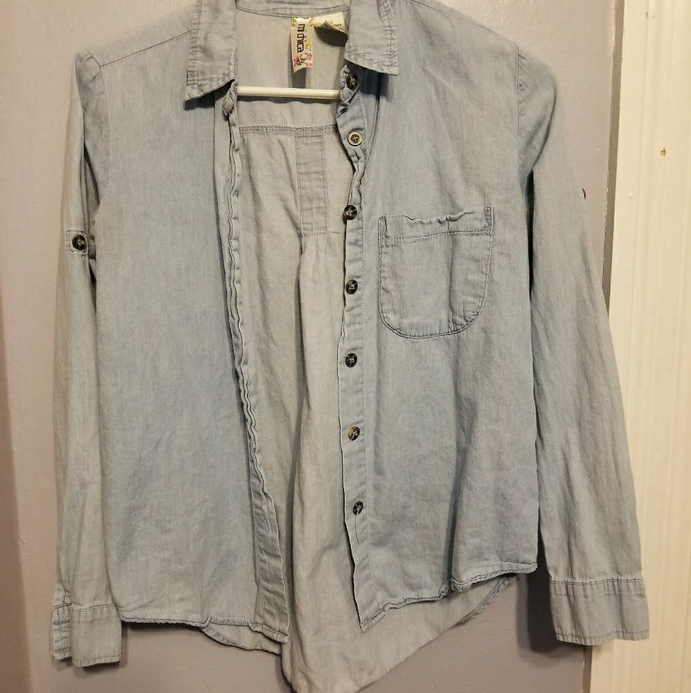 Light Jean shirt